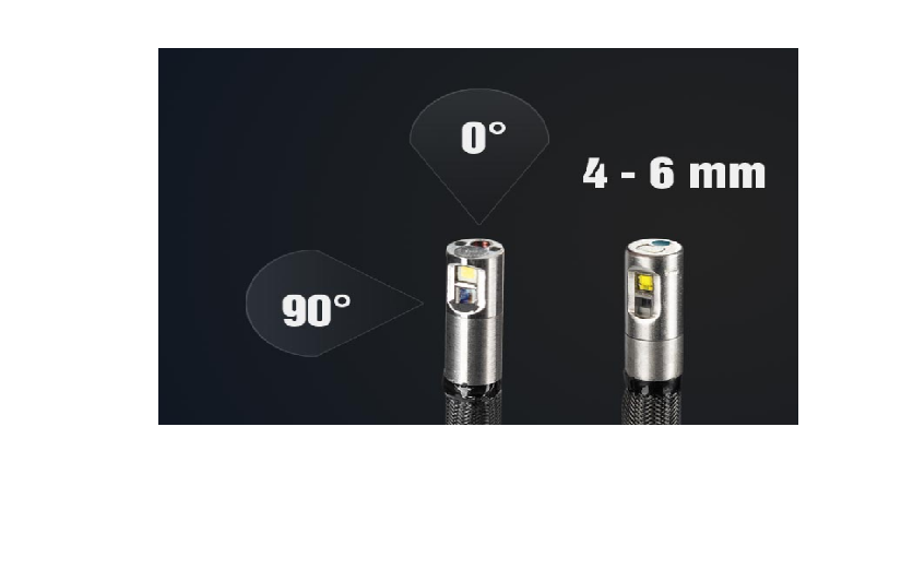 Dual View Borescope Tips